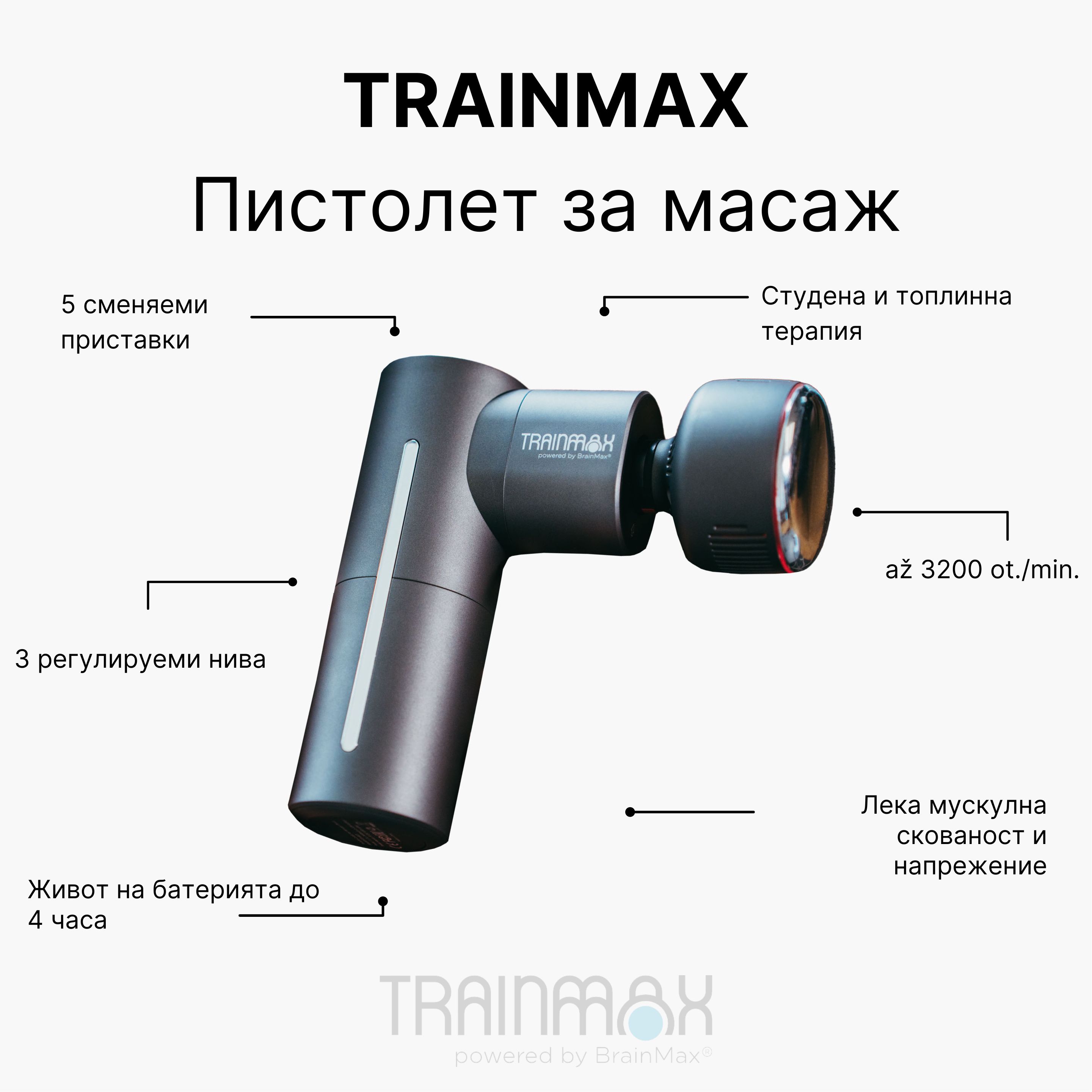 (Bulharština) Upraveno - produkt malá masážní pistole